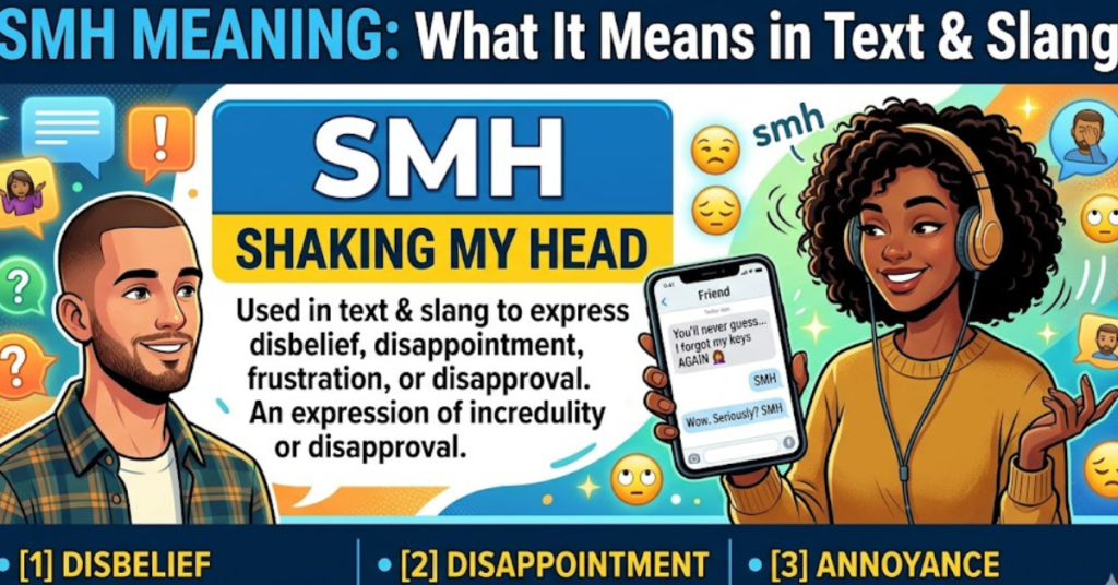 SMH Meaning: What It Means in Text & Slang