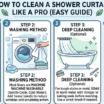 How to Clean a Shower Curtain Like a Pro Easy Guide