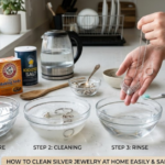 How to Clean Silver Jewelry at Home Easily & Safely