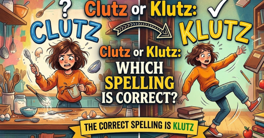 Clutz or Klutz: Which Spelling Is Correct?