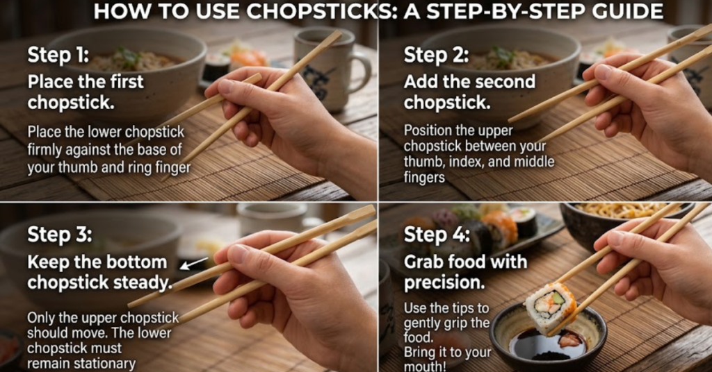 How to Use Chopsticks: Easy Step-by-Step Guide
