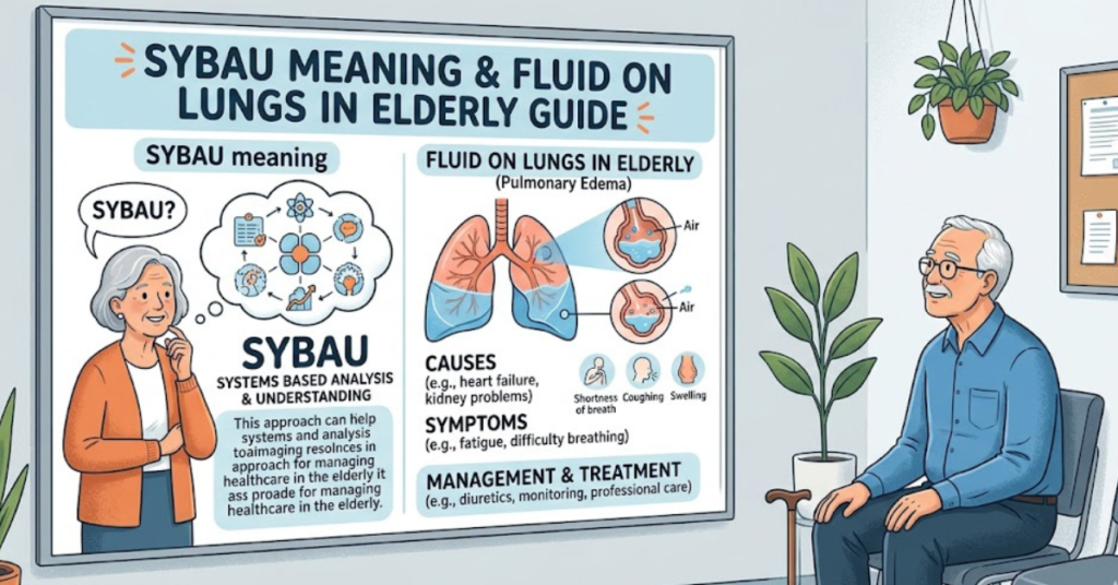 SYBAU Meaning & Fluid on Lungs in Elderly Guide