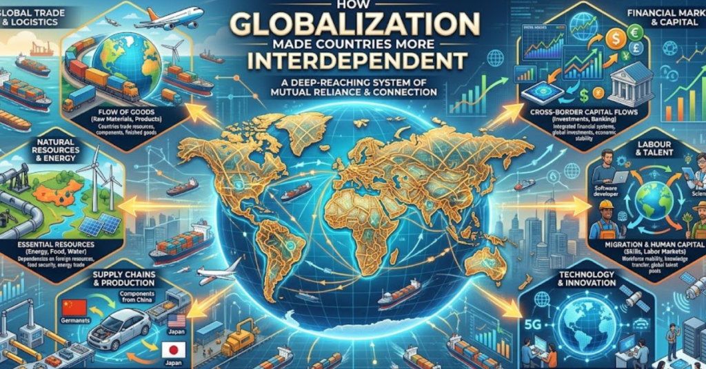 How Globalization Made Countries More Interdependent
