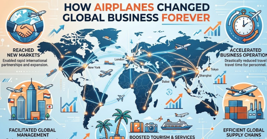 How Airplanes Changed Global Business Forever