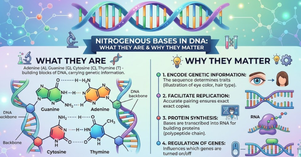 Nitrogenous Bases in DNA: What They Are & Why They Matter