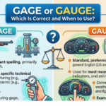 Gage or Gauge: Which Is Correct and When to Use