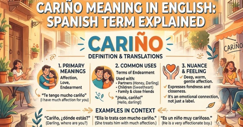 Cariño Meaning in English: Spanish Term Explained