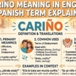 Cariño Meaning in English: Spanish Term Explained