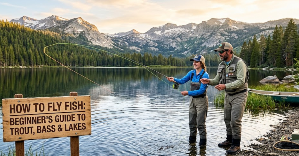 How to Fly Fish: Beginner’s Guide to Trout, Bass & Lakes