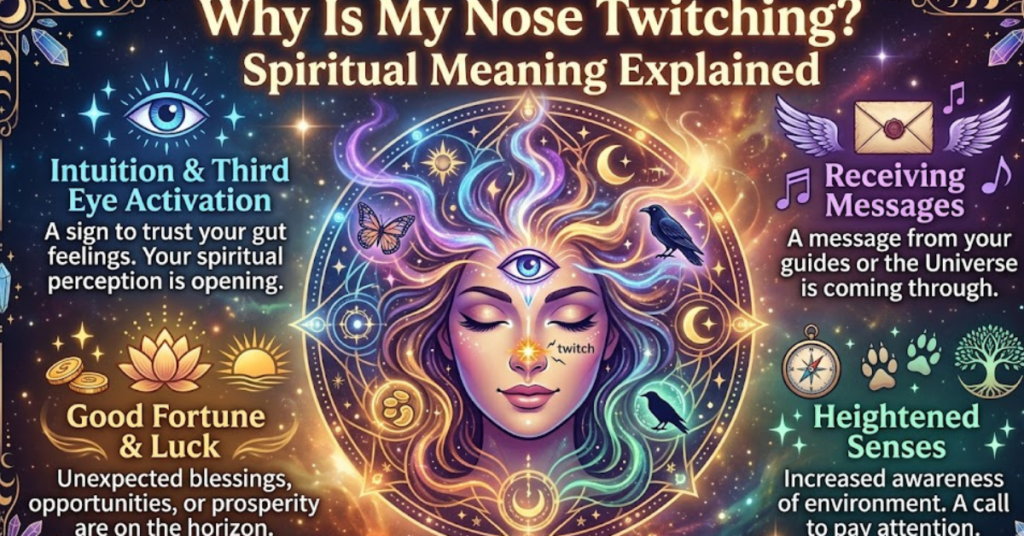 Why Is My Nose Twitching? Spiritual Meaning Explained