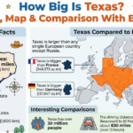 How Big Is Texas? Size, Map & Comparison With Europe