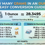 How Many Grams in an Ounce