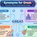 Synonyms for Great: Powerful Word Alternatives Guide