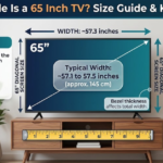 How Wide Is a 65 Inch TV? Size Guide & Key Details