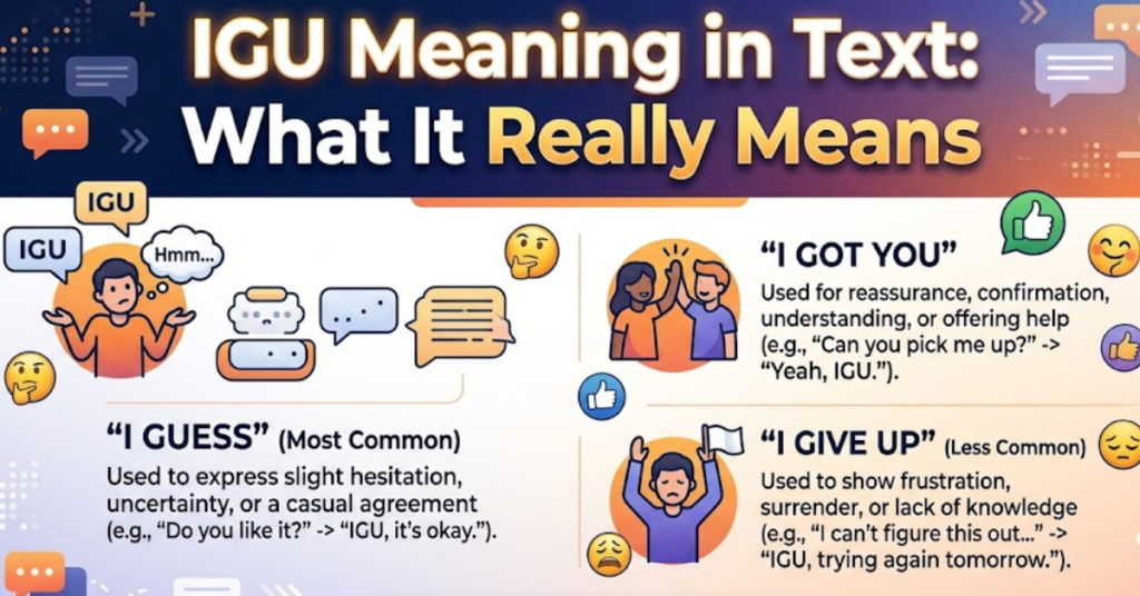 IGU Meaning in Text: What It Really Means