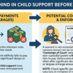 How Far Behind in Child Support Before a Warrant?