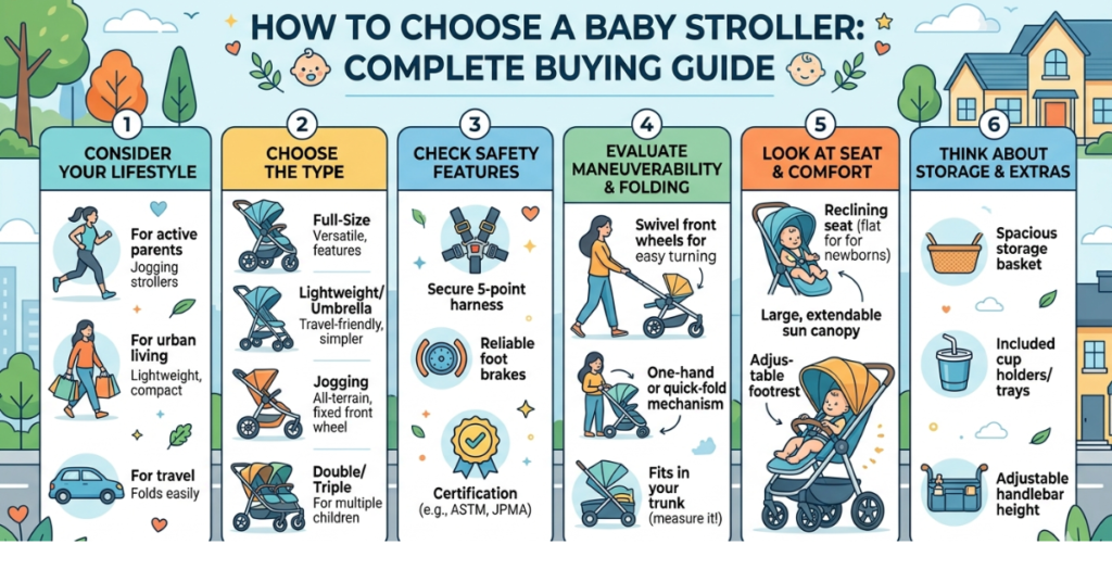 How to Choose a Baby Stroller: Complete Buying Guide