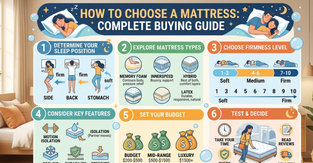How to Choose a Mattress: Complete Buying Guide