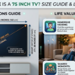 How Wide is a 75 Inch TV? Size Guide & Life Values