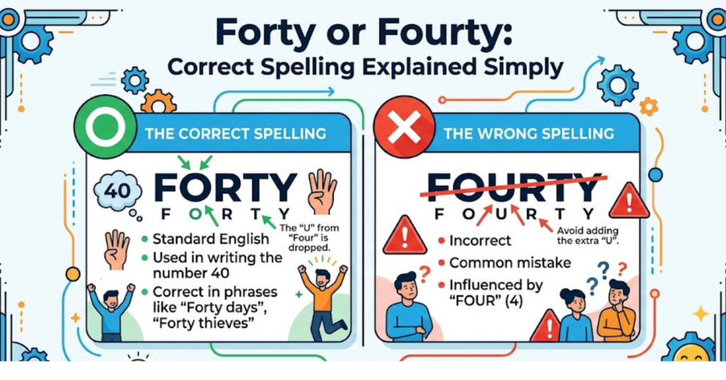 Forty or Fourty: Correct Spelling Explained Simply