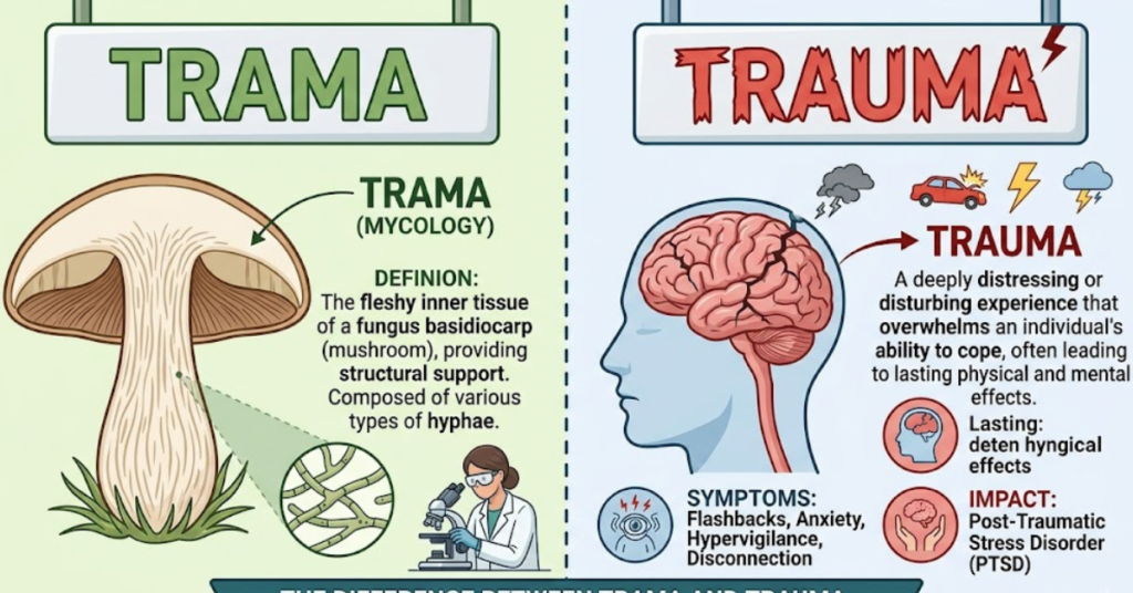 Trama vs Trauma: Meaning, Spelling, and Usage