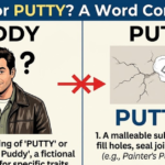Puddy or Putty: Correct Spelling and Meaning