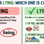 Lieing or Lying? Correct Spelling & Usage Guide