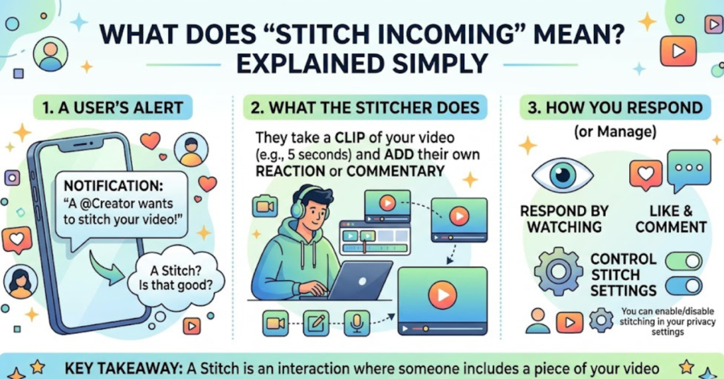 What Does “Stitch Incoming” Mean? Explained Simply