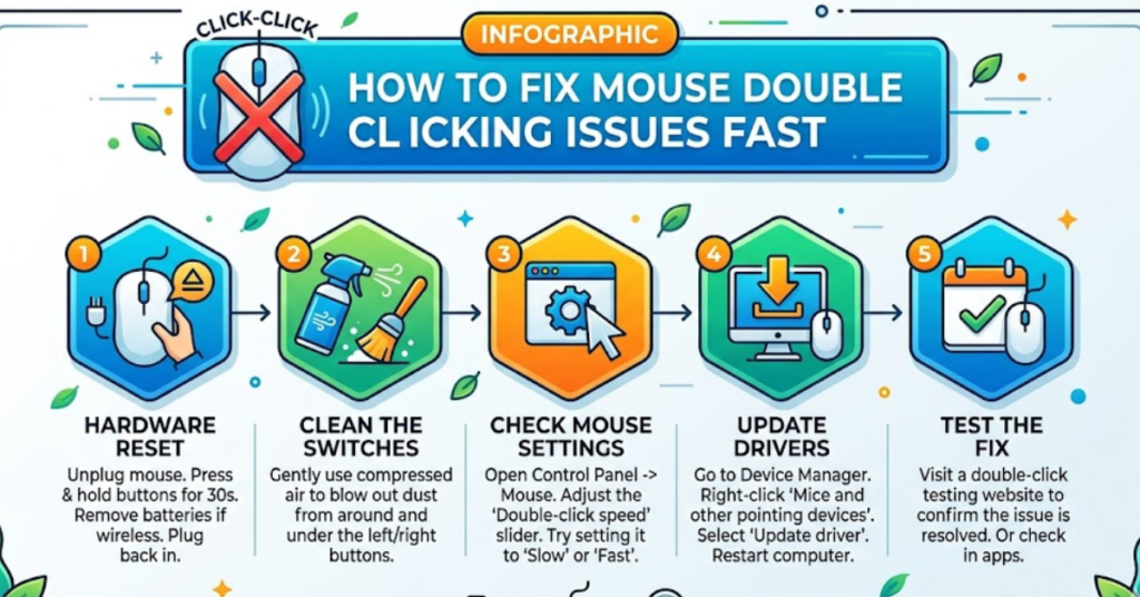 How to Fix Mouse Double Clicking Issues Fast