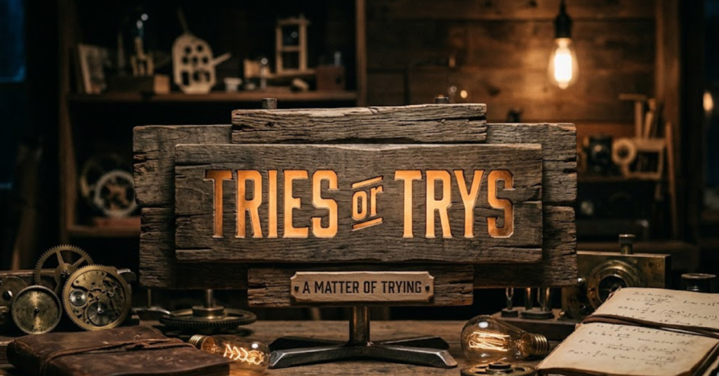 Tries or Trys? The Correct Spelling Explained