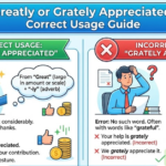 Greatly or Grately Appreciated: Correct Usage Guide