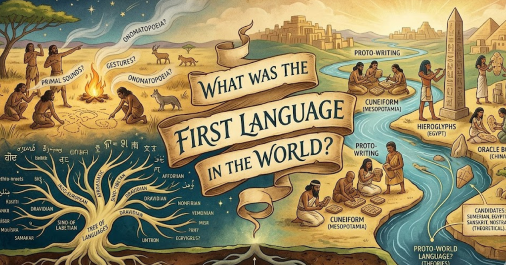 What Was the First Language in the World?