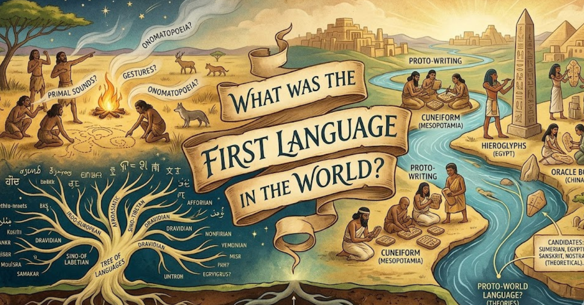 What Was the First Language in the World?