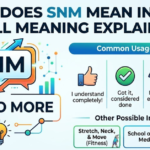 What Does SNM Mean in Text? Full Meaning Explained