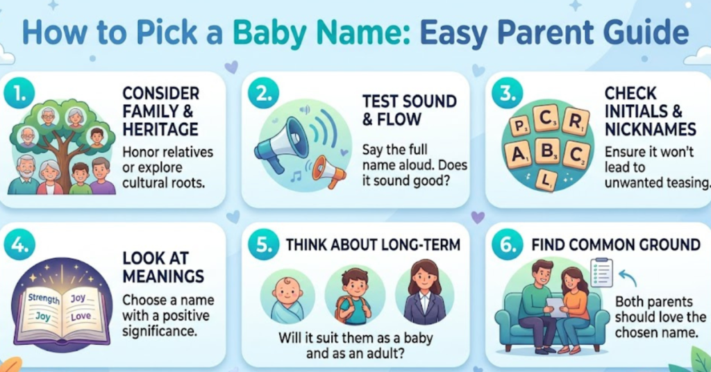 How to Pick a Baby Name: Easy Parent Guide