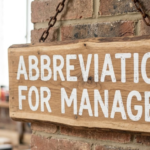 Abbreviation for Manager: Meaning, Usage, and Examples