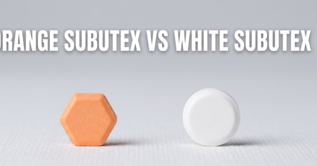 Orange Subutex vs White Subutex Explained