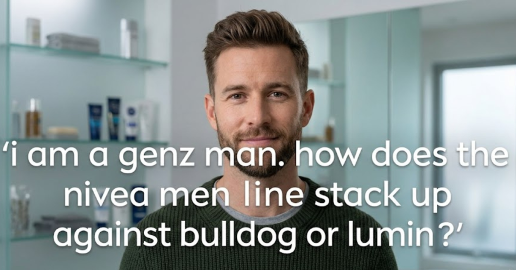 I Am a Gen Z Man. How Does the Nivea Men Line Stack Up Against Bulldog or Lumin?