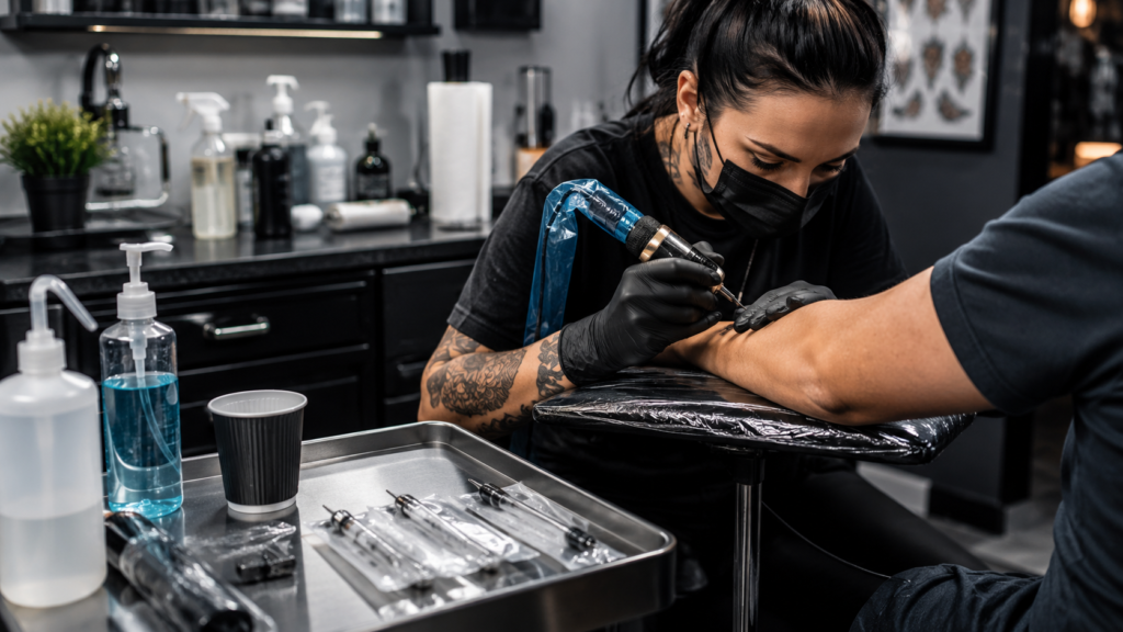 How Do Tattoo & Piercing Shops Maintain Hygiene and Safety Standards?
