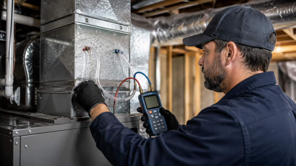 Why Should an HVAC Contractor Check Static Pressure in Your Duct System?