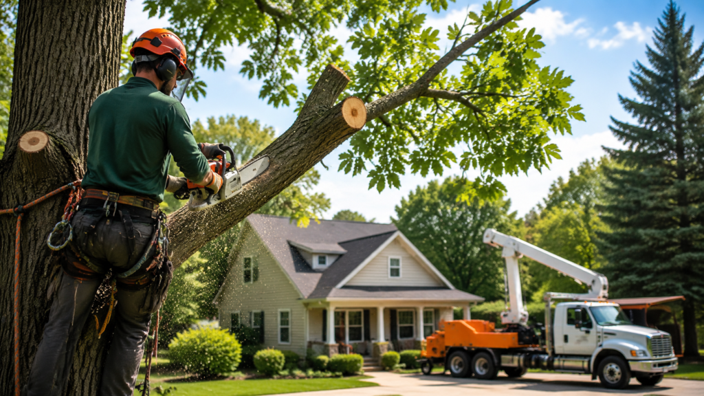 Why Is Hiring a Tree Service Company Essential for Property Safety?