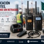 Radios portátiles profesionales: una herramienta clave para mantener equipos conectados en México