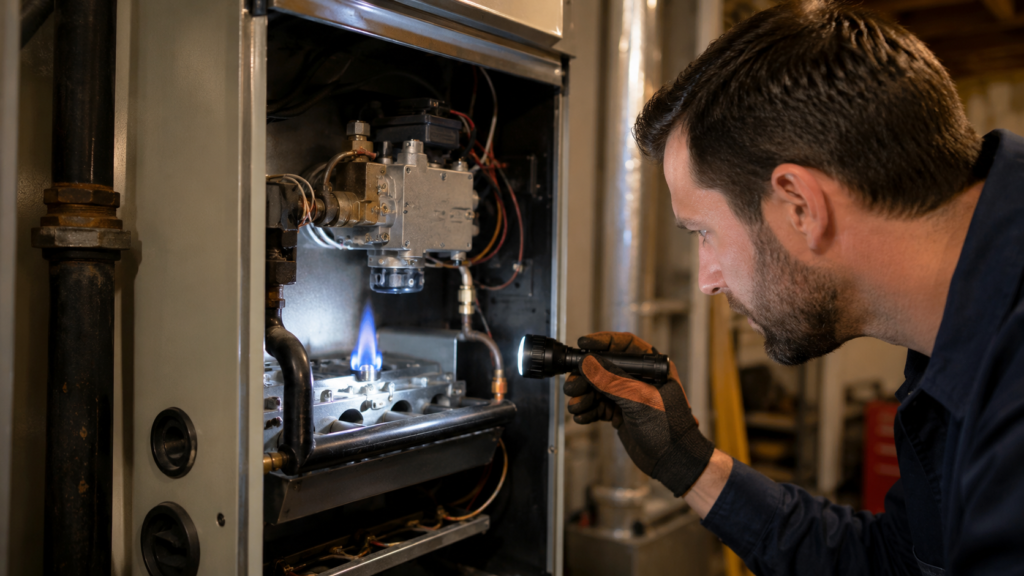 Why Is Furnace Repair Service Needed When the Pilot Light Keeps Going Out?